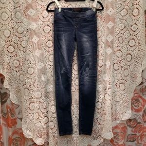 Skinny Faux Denim Leggings